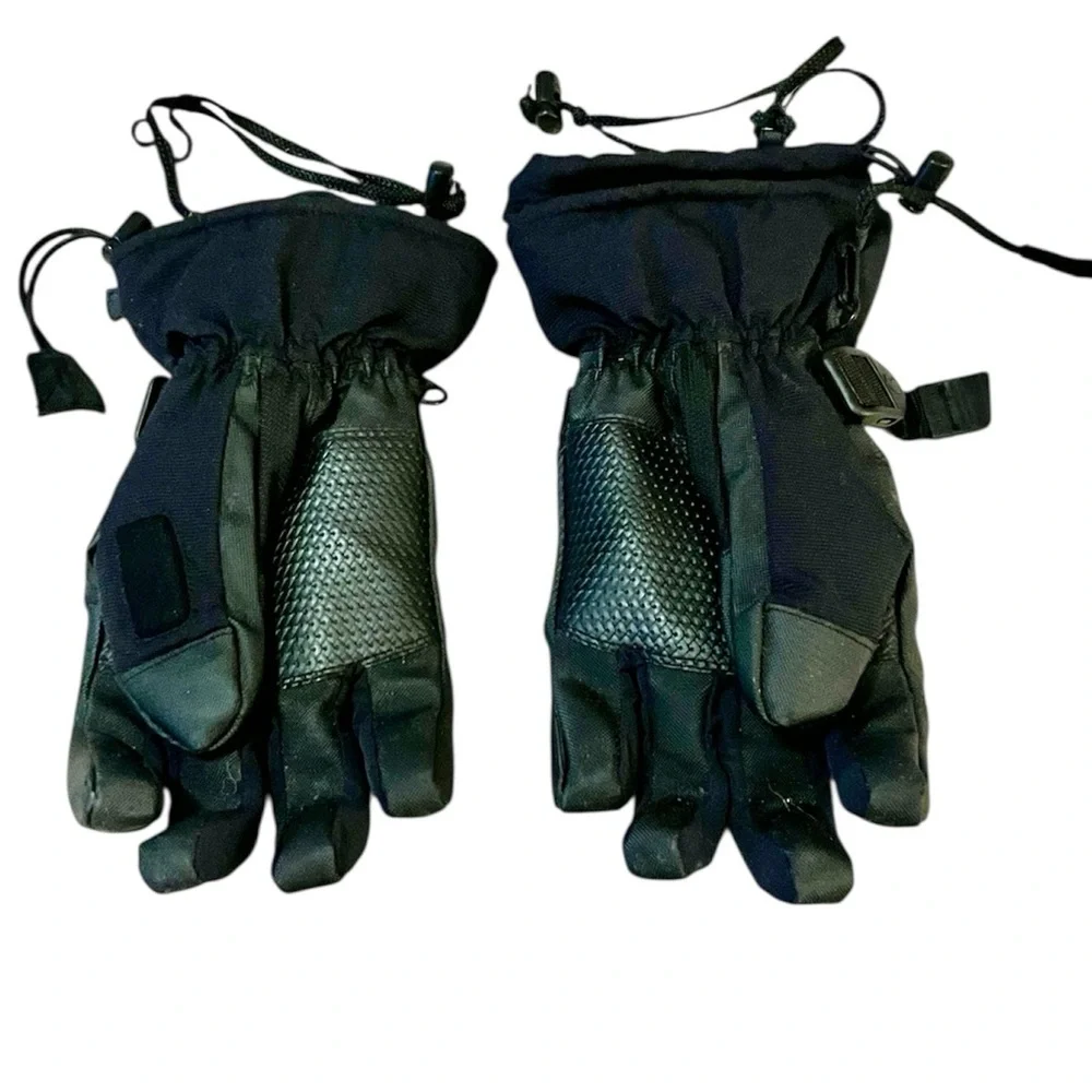 SWANY Bi Plex Women’s Winter Ski Snow Board Black Gloves Ladies Sz M